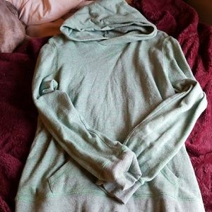 Women's la hearts green hoodie